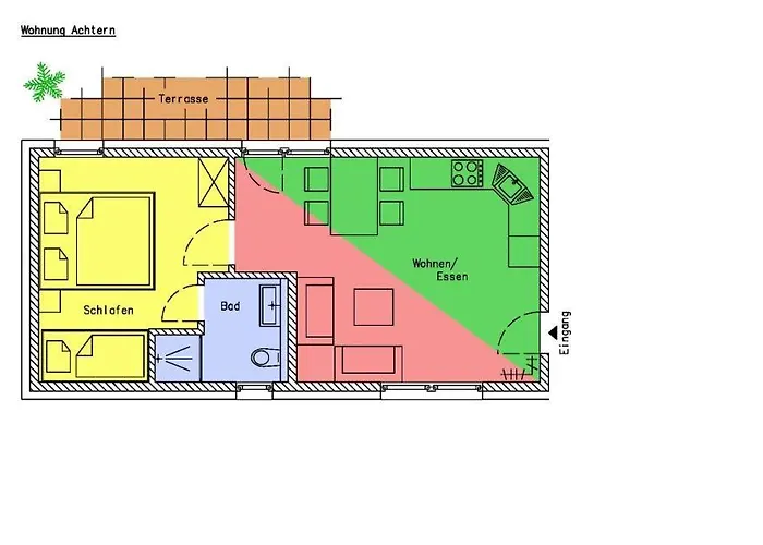 Apartmán Sander-hus Sanderhus Achtern *